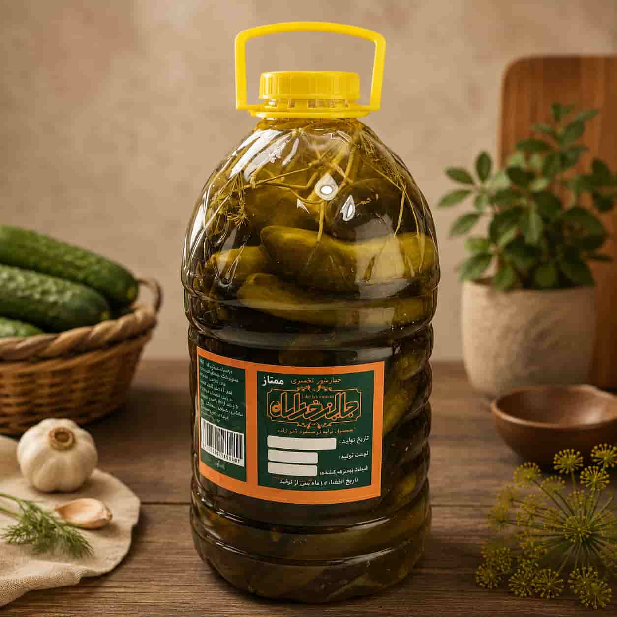 خیارشور جالیز خراسان مناسب مصرف خانگی و رستورانی